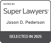 Rated by Super Lawyers | Jason D. Pederson | Selected in 2025
